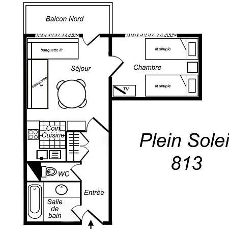 Appartement Méribel, 2 Pièces, 4 Personnes - Fr-1-182-21